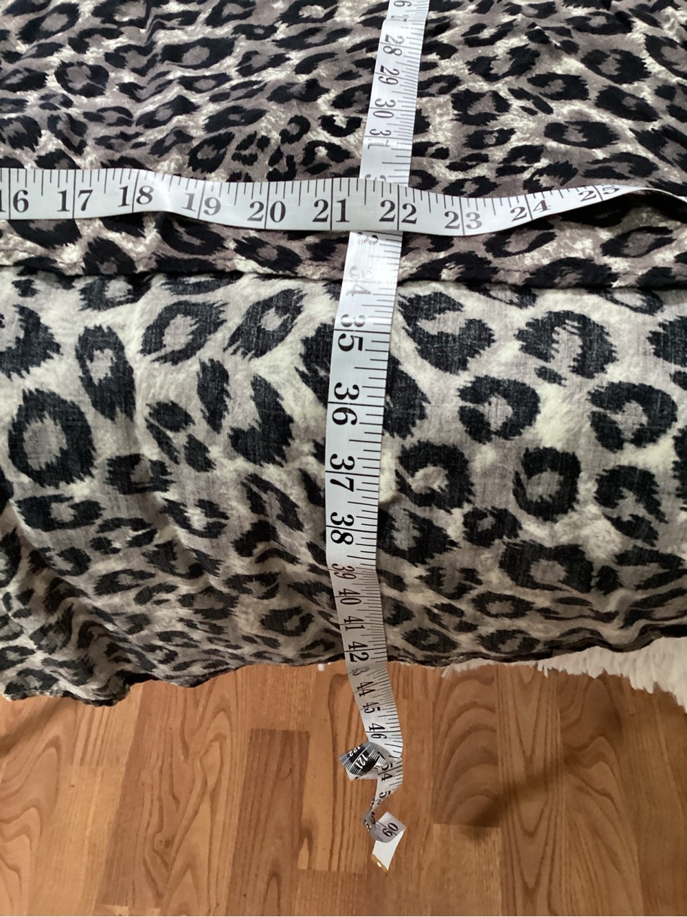 Metaphor Leopard Print Hi Lo Dress Size XL Sleeveless Animal Print - Picture 14 of 16